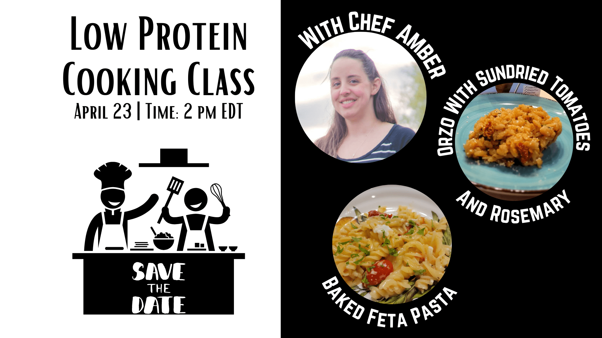 Spring Low Protein Cooking Class
