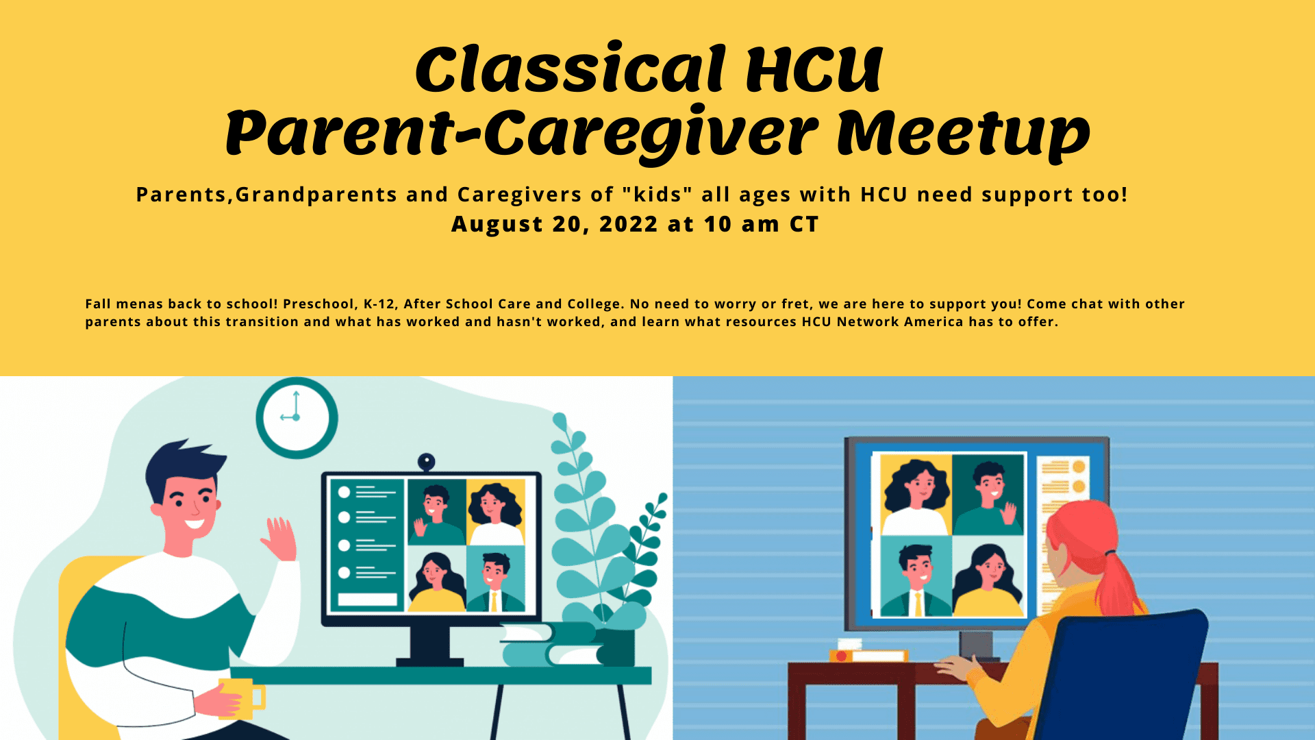 Classical HCU Parent-Caregiver Meetup