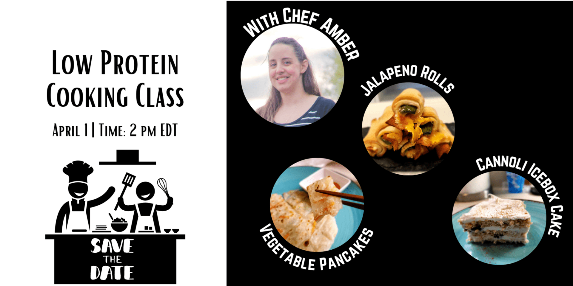 Spring Low Protein Cooking Class