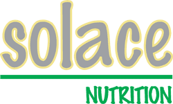 The logo for solace nutrition.