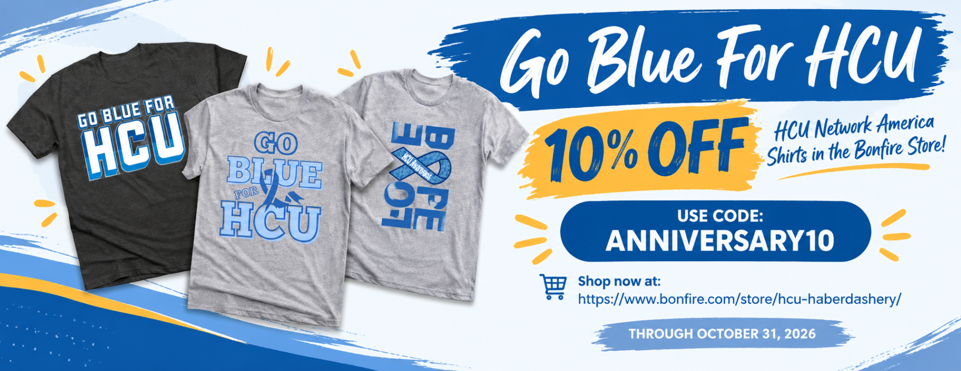 Go Blue For HCU