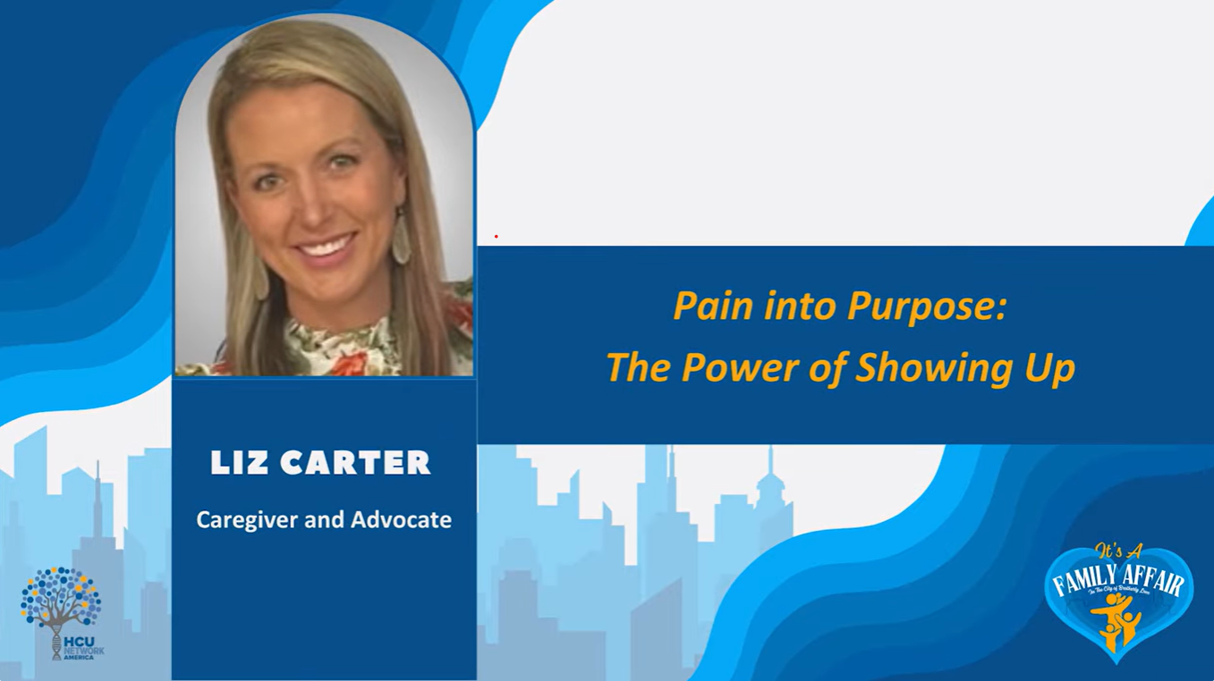 Pain into purpose - Liz Carter