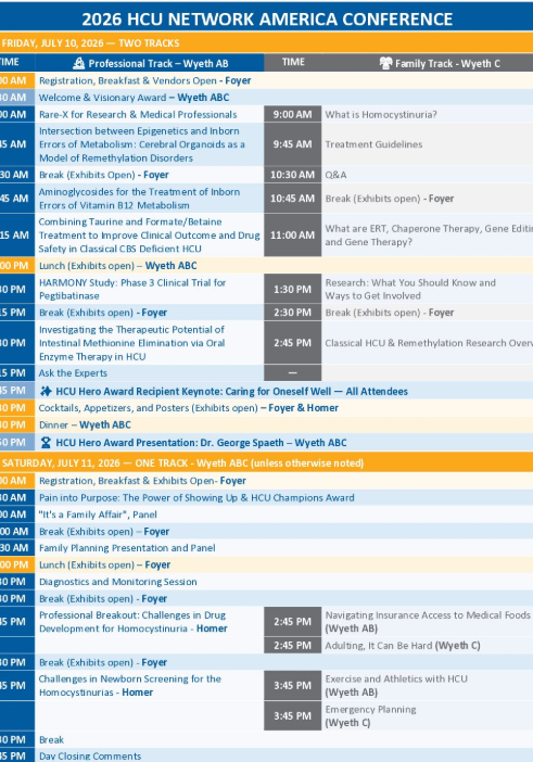 2026 Conference Agenda