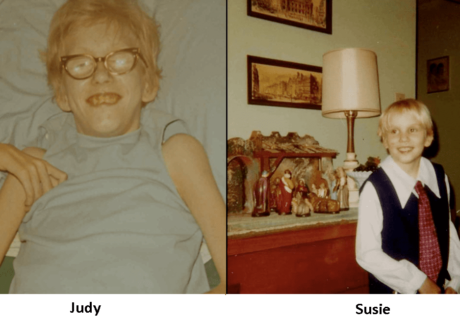 Judy and Susie Photograph Collage